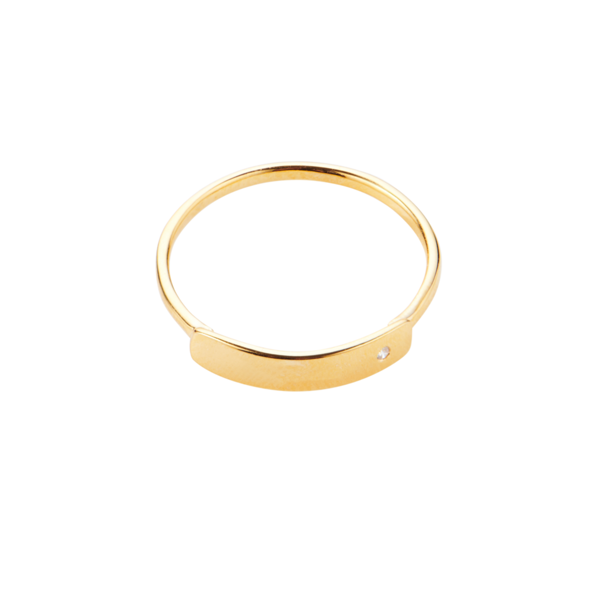 Slim Signet Ring - Hearth Co