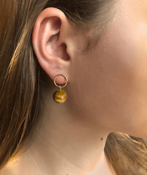 Pigna Solar Orb Earrings - Hearth Co
