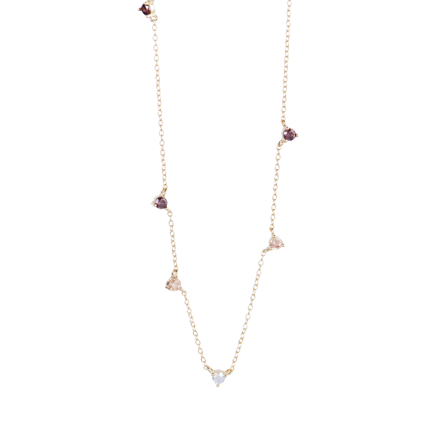 Pink Stone Necklace - Hearth Co