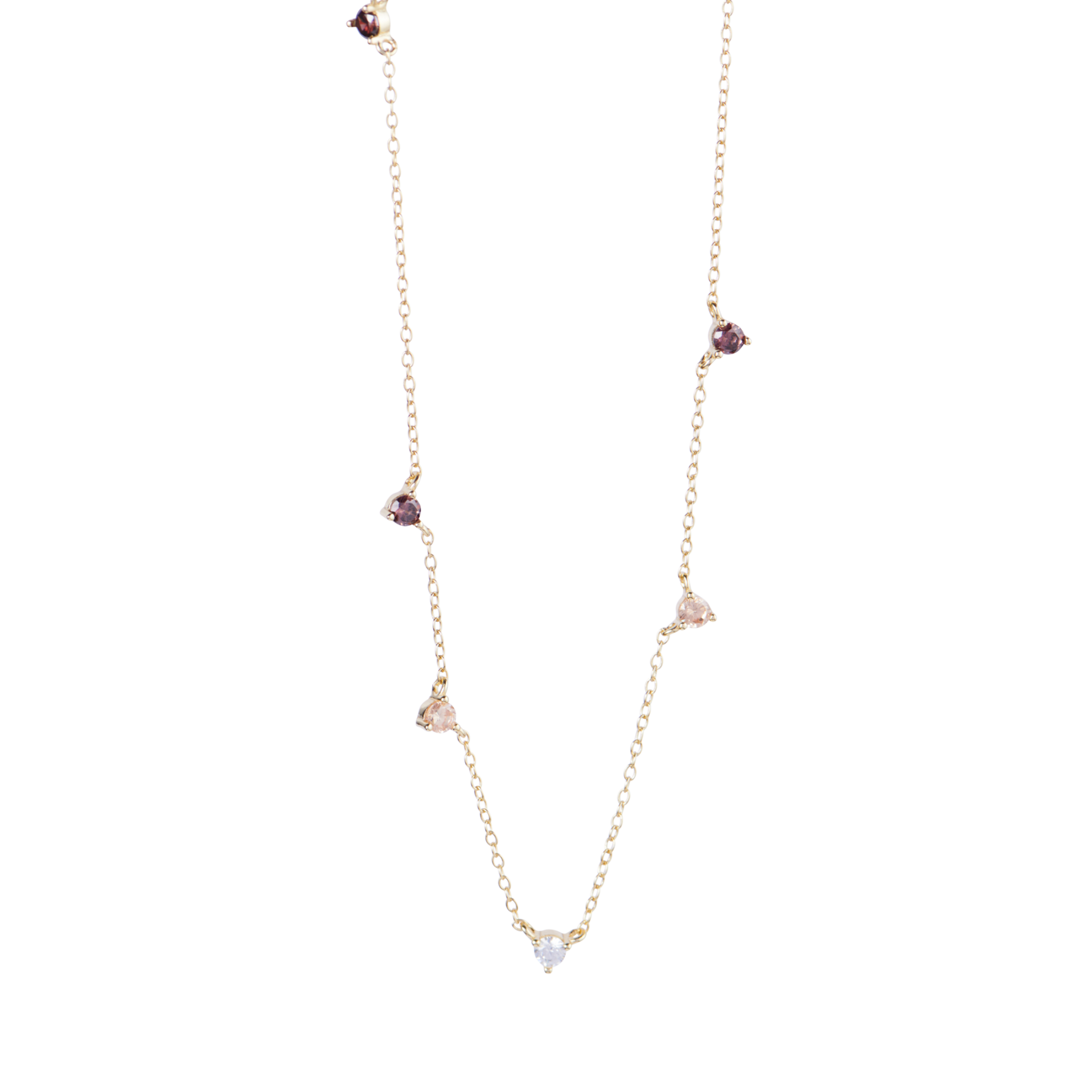 Pink Stone Necklace - Hearth Co