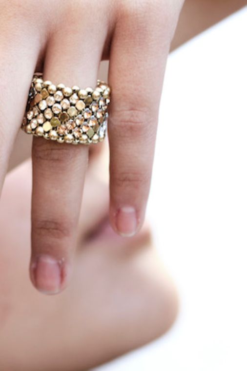 Laura B Pagoda Ring - Hearth Co