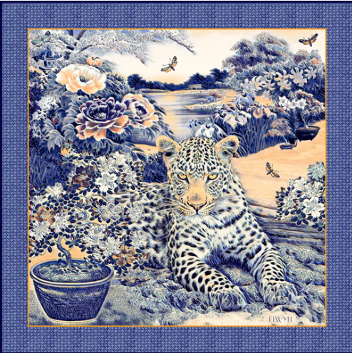Elwyn New York Tea Garden Delight Silk Scarf - Hearth Co