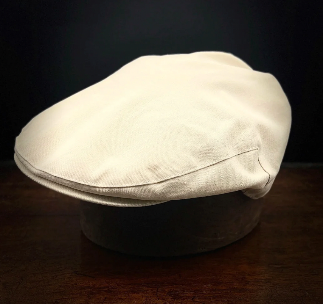 Baker Boy Flat Cap - Oatmeal - Hearth Co