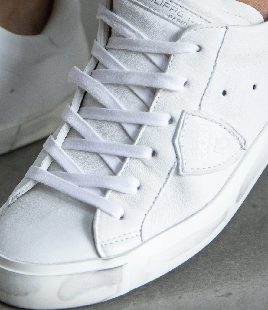 Philippe Model Women's PRSX Low Woman Basic Blanc Sneaker
