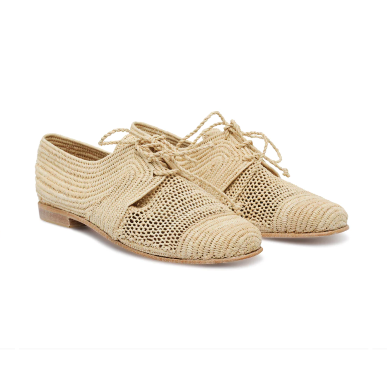 Raffia Chic Marrakech Brogue Shoe
