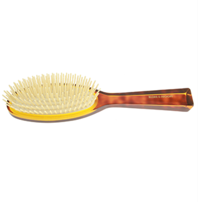 Koh I Noor Jaspe Pneumatic Plastic Pin Hairbrush