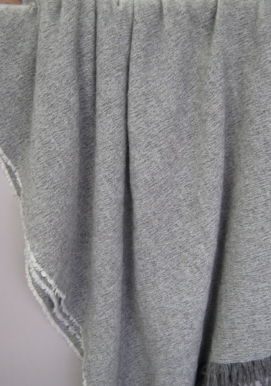 Stansborough Brushed Wool I Cloud Blanket