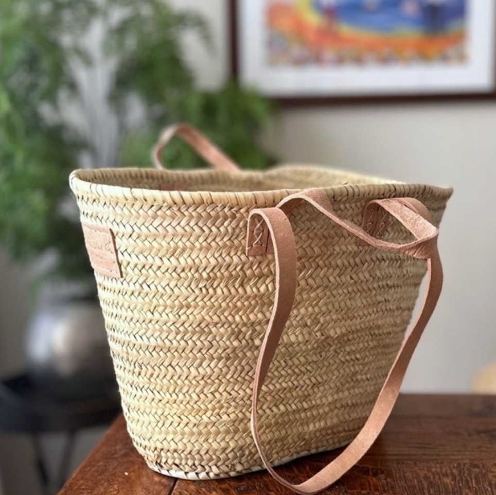 Handwoven Basket - 'Imperfect Marketeer' - Hearth Co