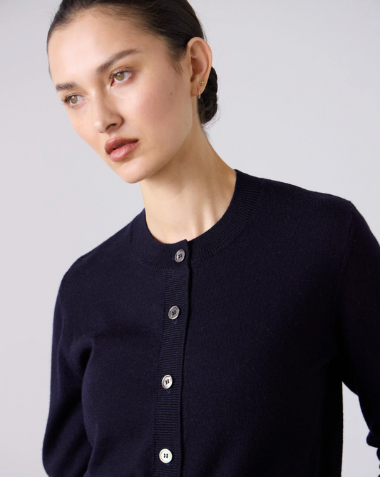 Sylvia Merino Cardigan by Laing