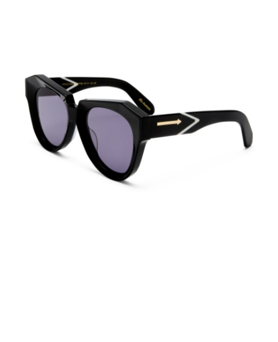 Karen Walker Sunglasses - Apollo One Black