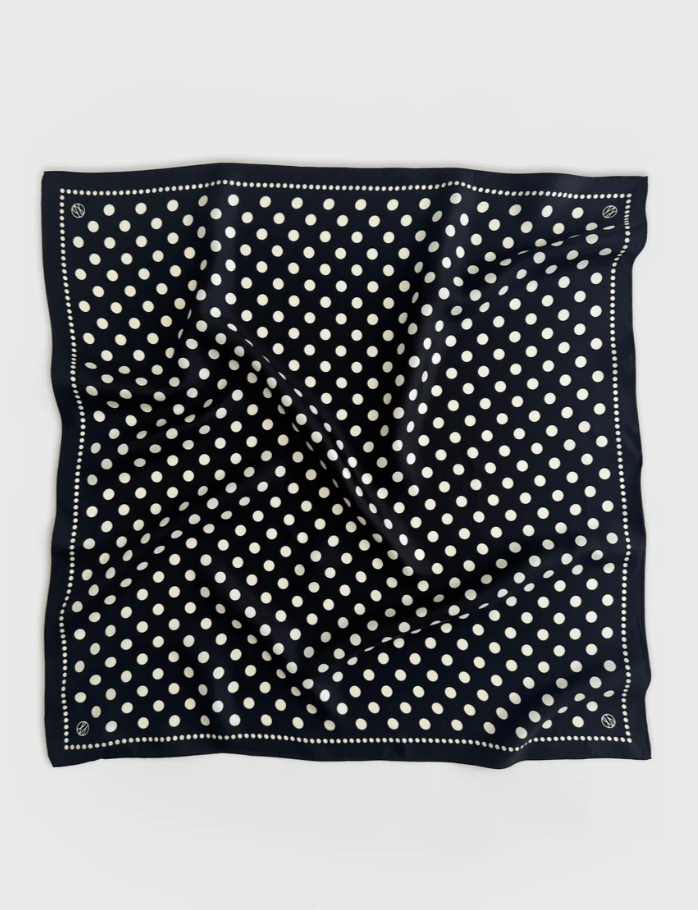 LeScarf Polkadot Silk Scarf
