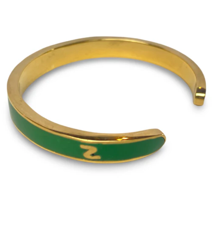 Zaza Enamel Cuff Bracelet