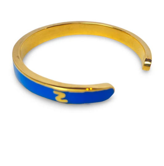 Zaza Enamel Cuff Bracelet