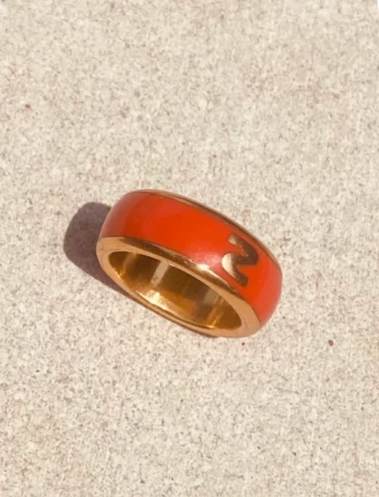 Zaza Enamel Ring