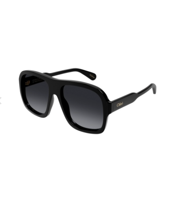 Chloe Sunglasses Oversized Aviator Shape