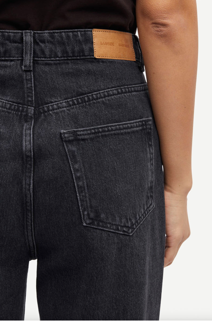 Samsoe Samoe Shelly Jeans - Black Blizzard