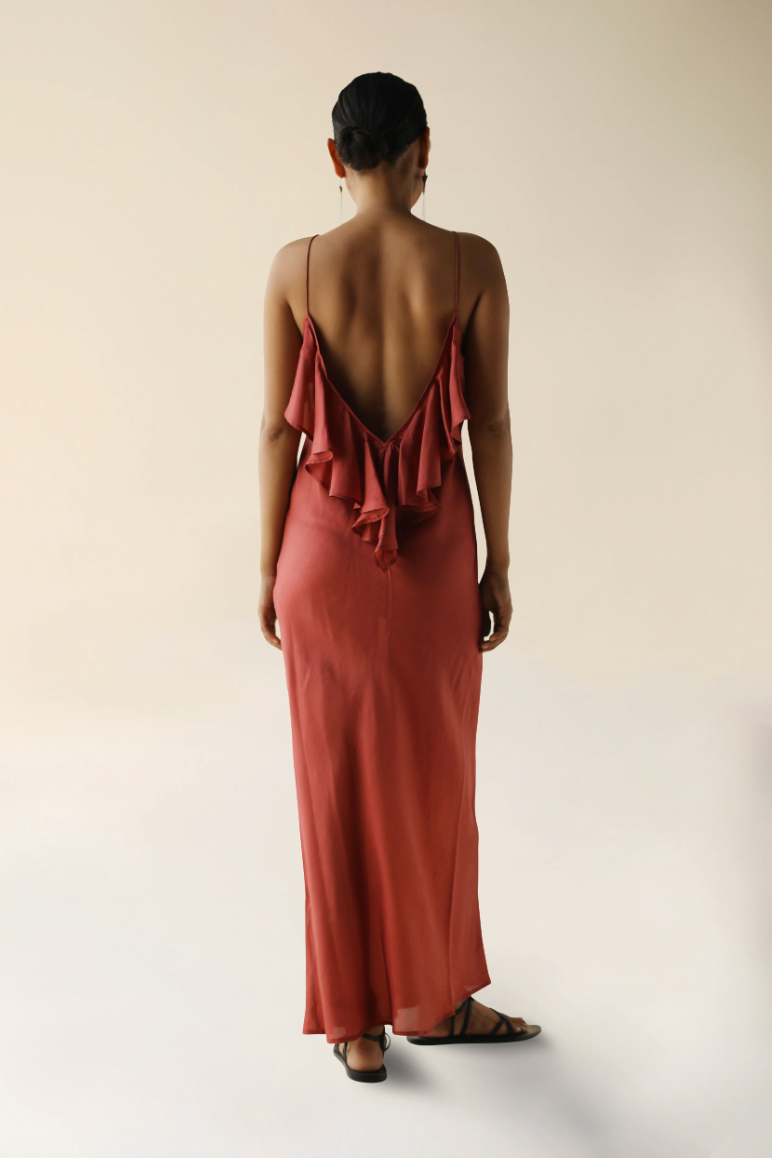 Flora Maxi Dress - Henna