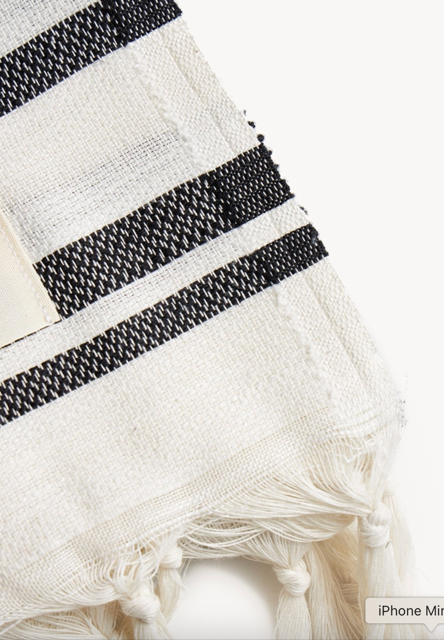 Tinetto Tencel Towel – Black - Hearth Co