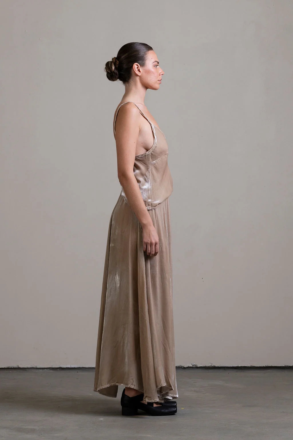 Silk Velvet Skirt