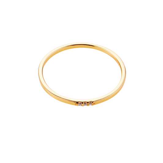 Triple Stone Ring - Hearth Co