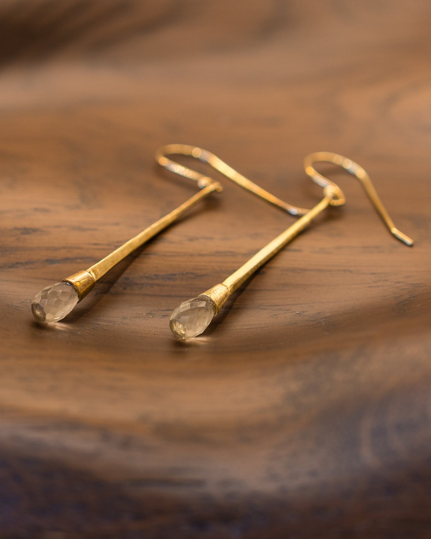 Gold Cone Earrings - Hearth Co