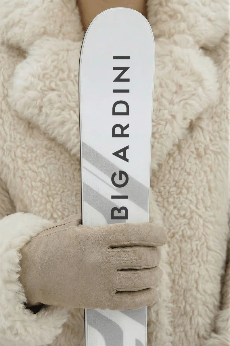 Bigardini Petra Women's Shearling Gloves - Cashmere
