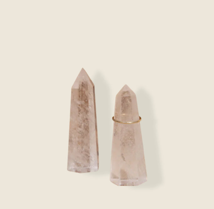 Quartz Crystal Ring Points - Hearth Co