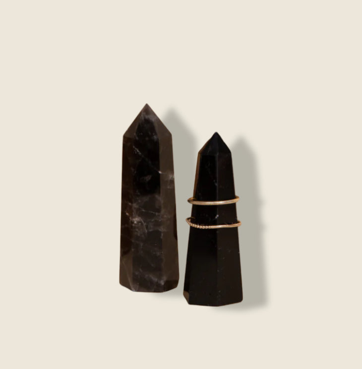 Quartz Crystal Ring Points - Hearth Co