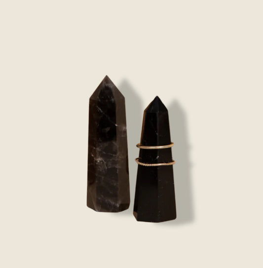 Quartz Crystal Ring Points - Hearth Co