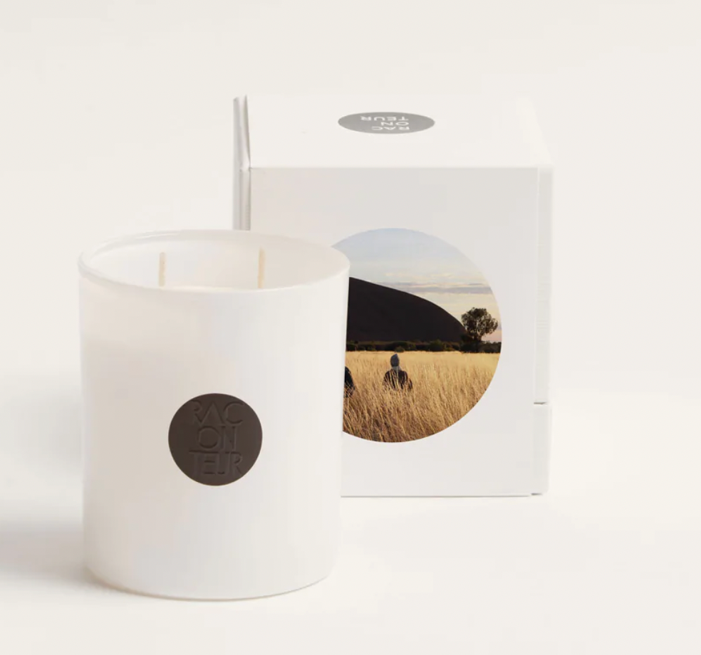 Raconteur Soy Wax Candle - Red Centre - Hearth Co
