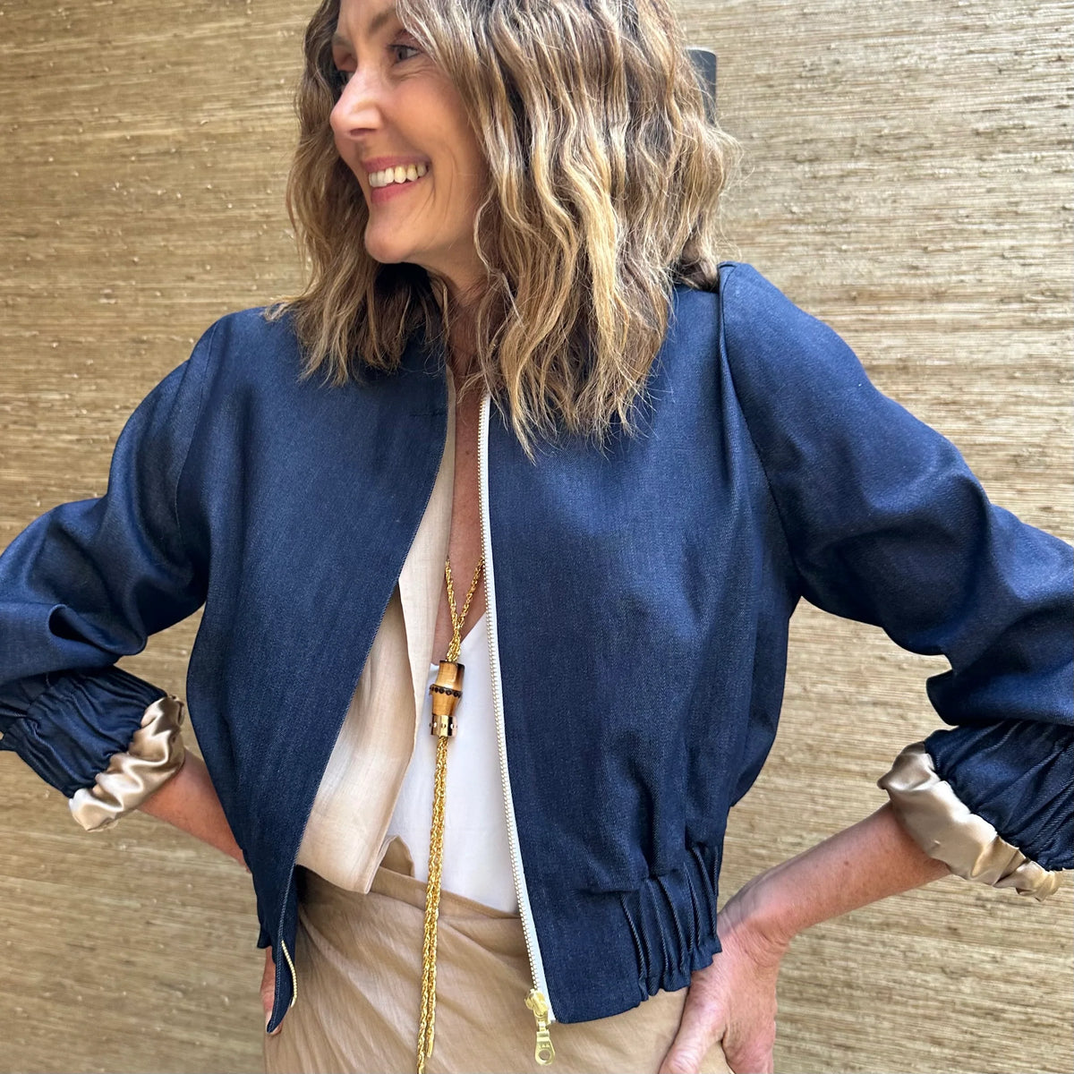 The TFL Bomber Denim