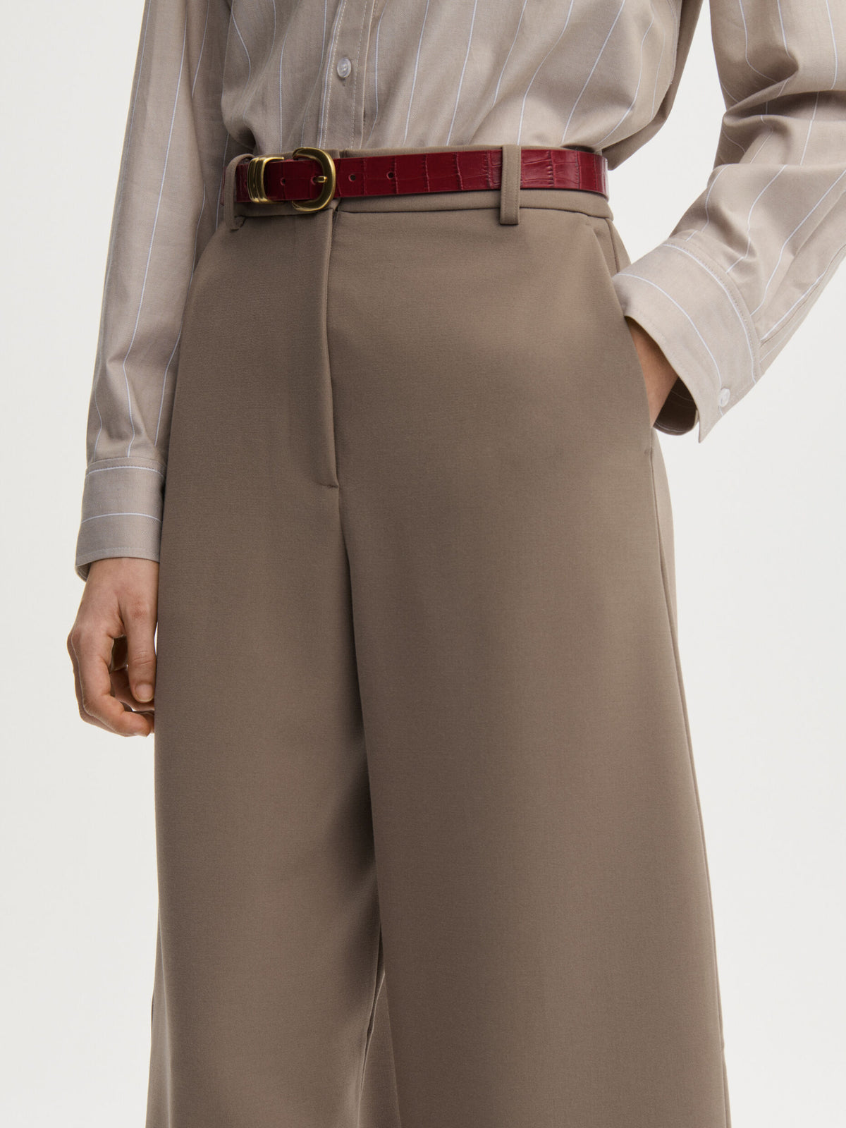 Carlien high-waist trousers