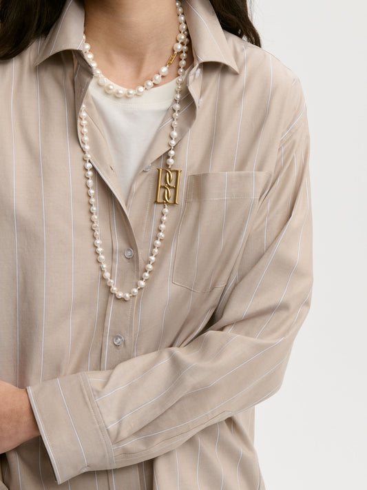 Audrey organic cotton shirt