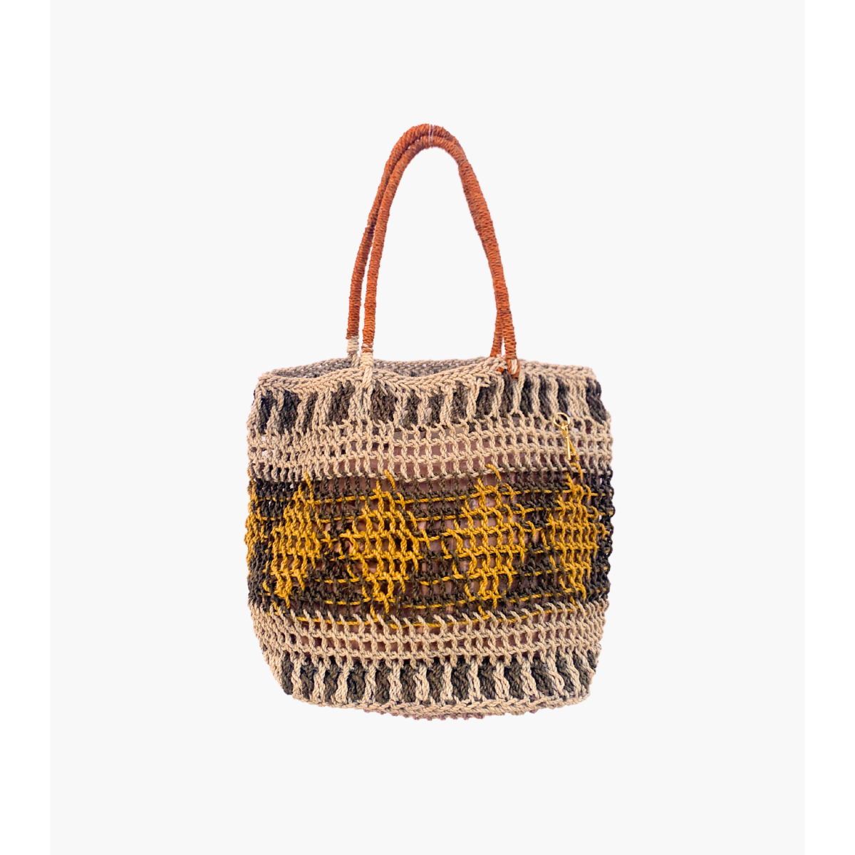 Handwoven Bilum Bag - Sisal Mini Shopper