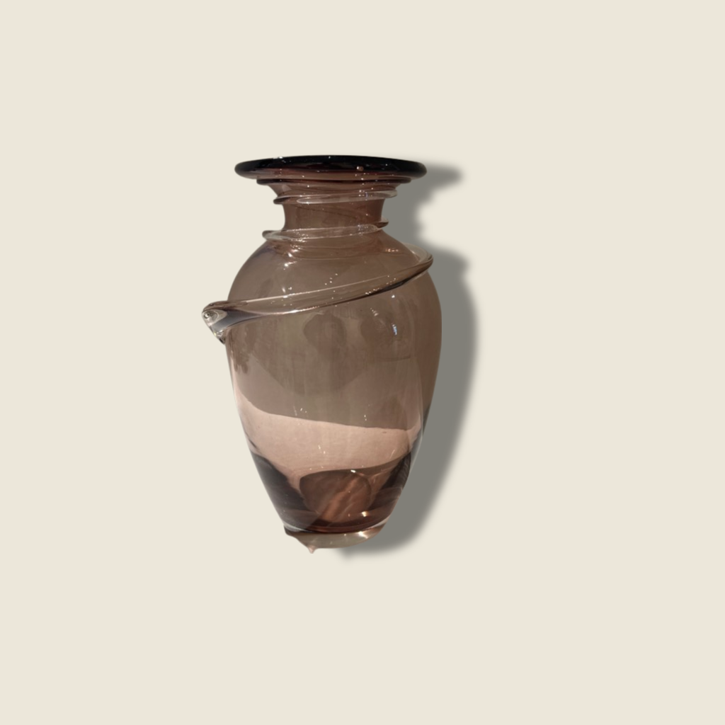 Murano Pink Glass Vase - Hearth Co