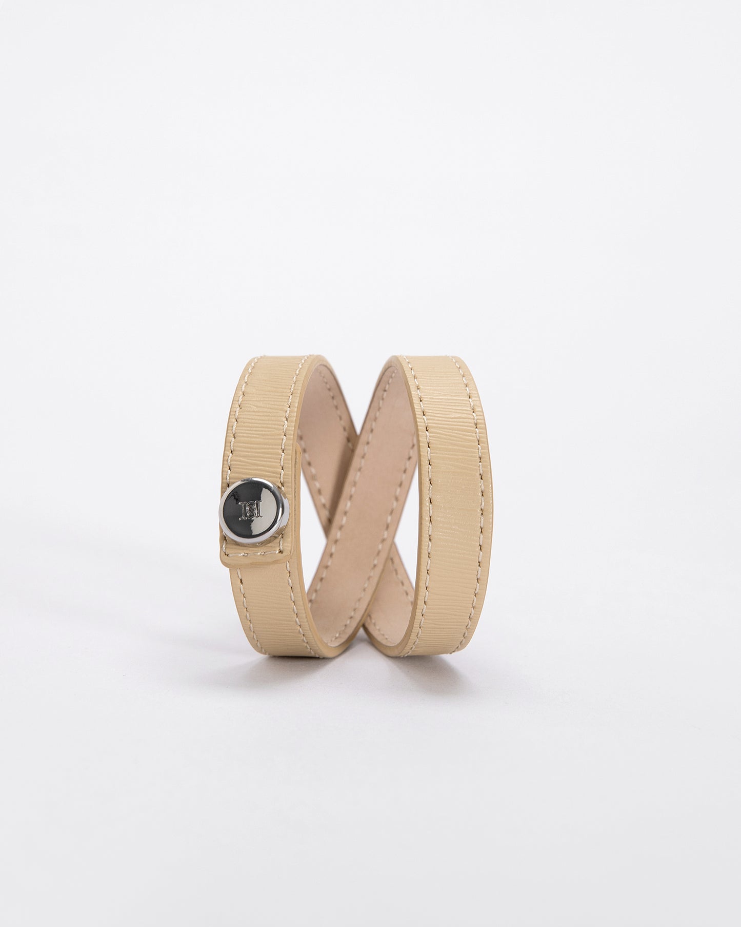 ANNALOCH Double layer calf bracelet