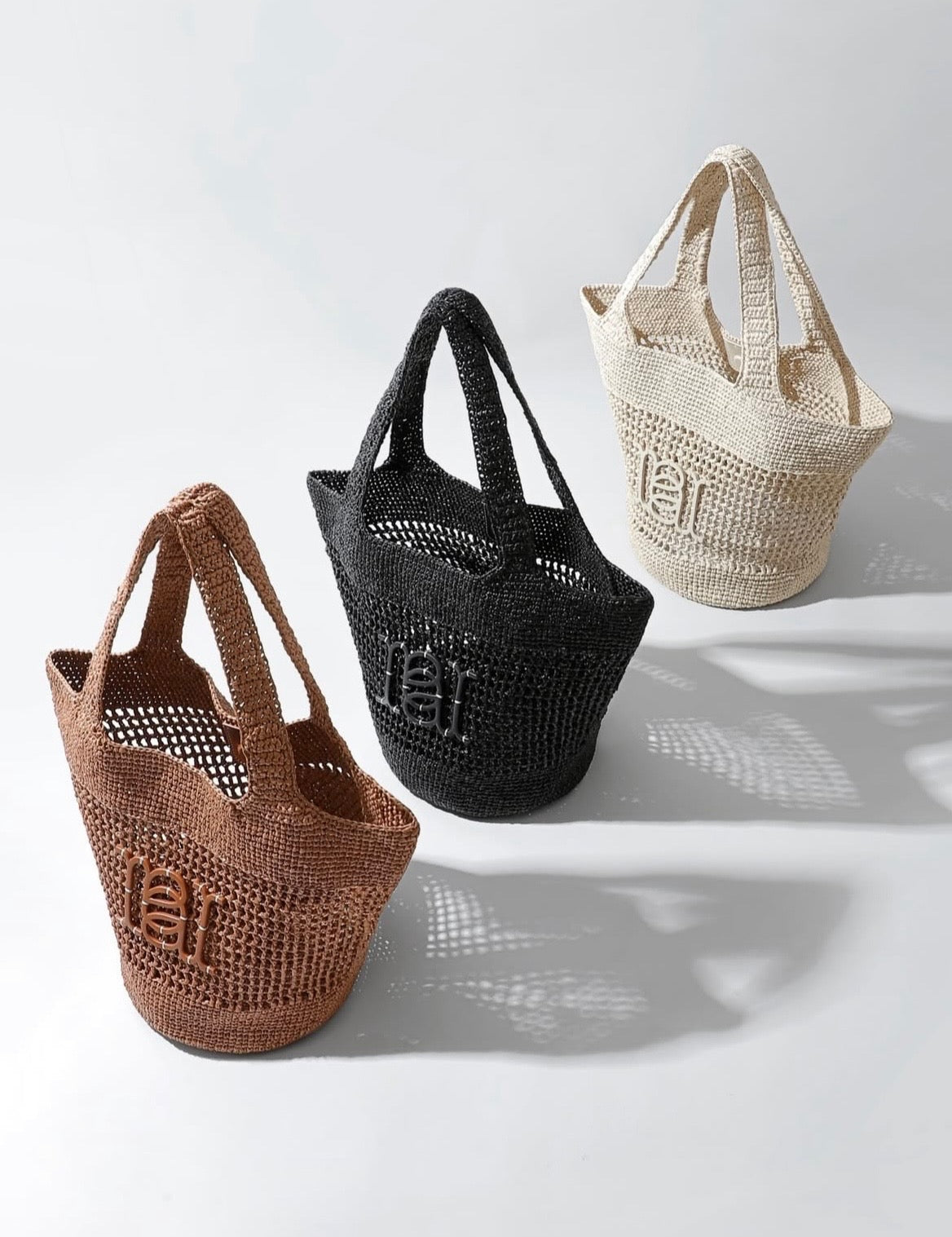 ANNALOCH Palma Raffia Tote - Hearth Co