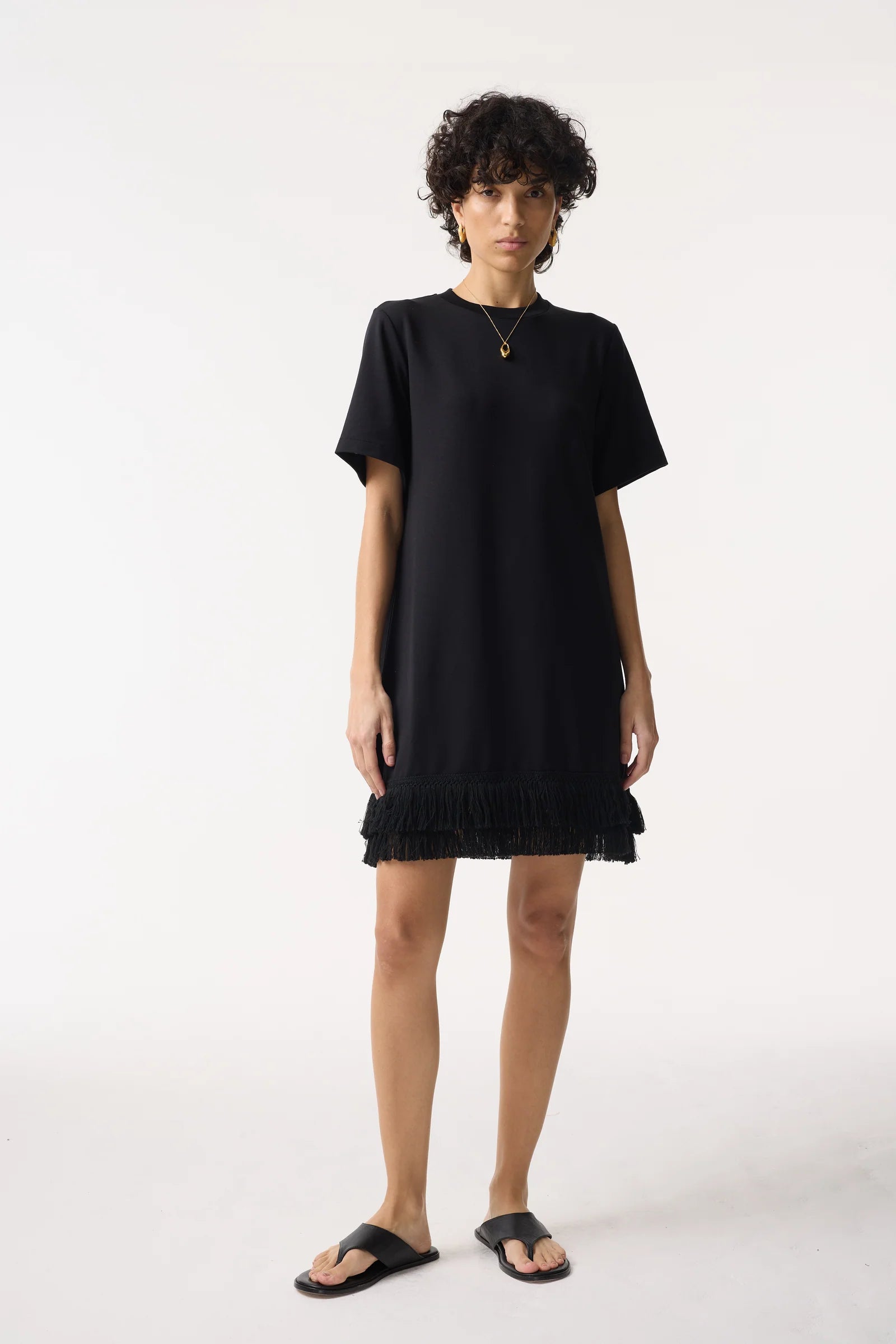 Elsa Black Dress - Hearth Co