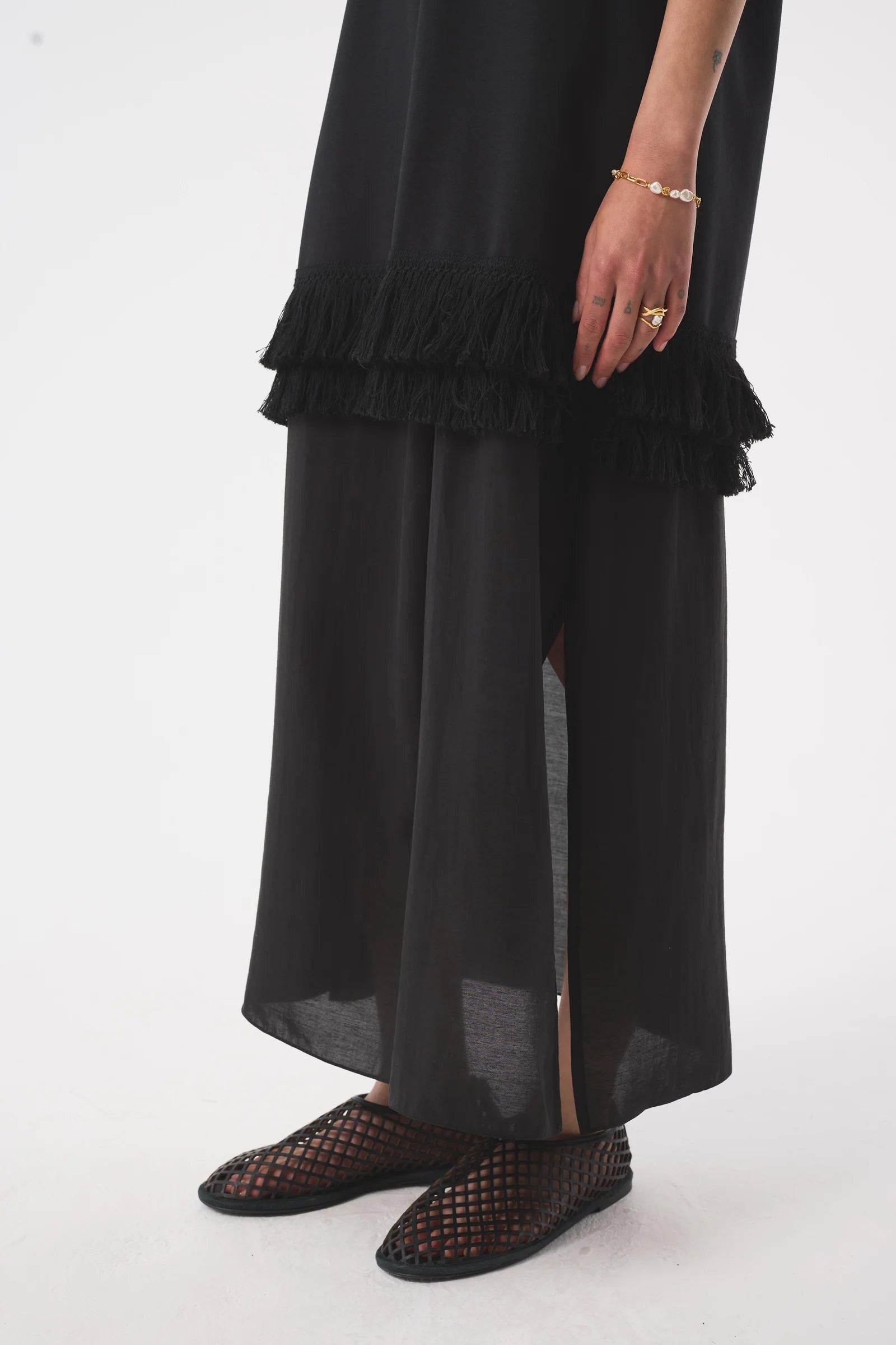 Elsa Black Dress - Hearth Co