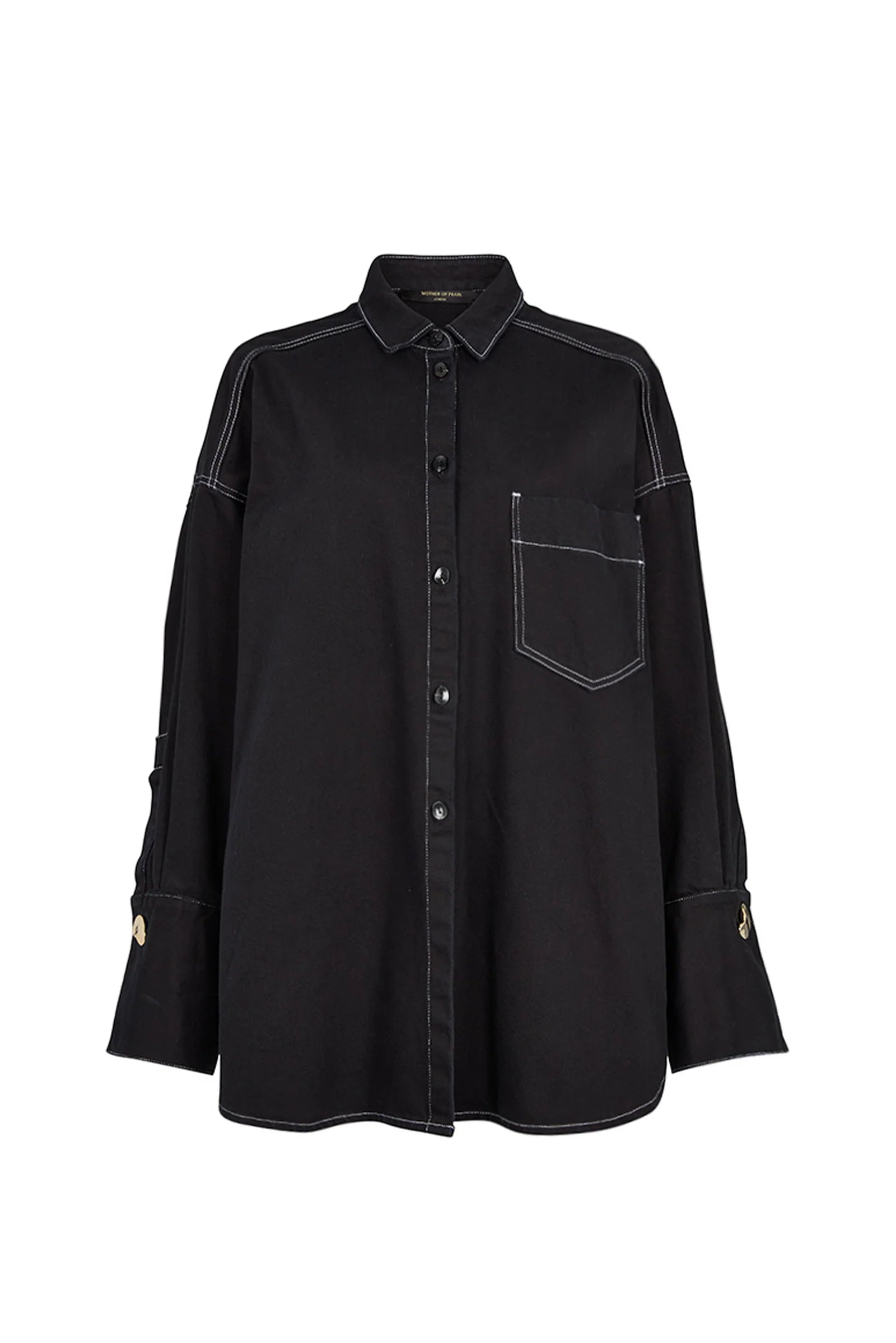 Fenella Black Denim Shirt - Hearth Co