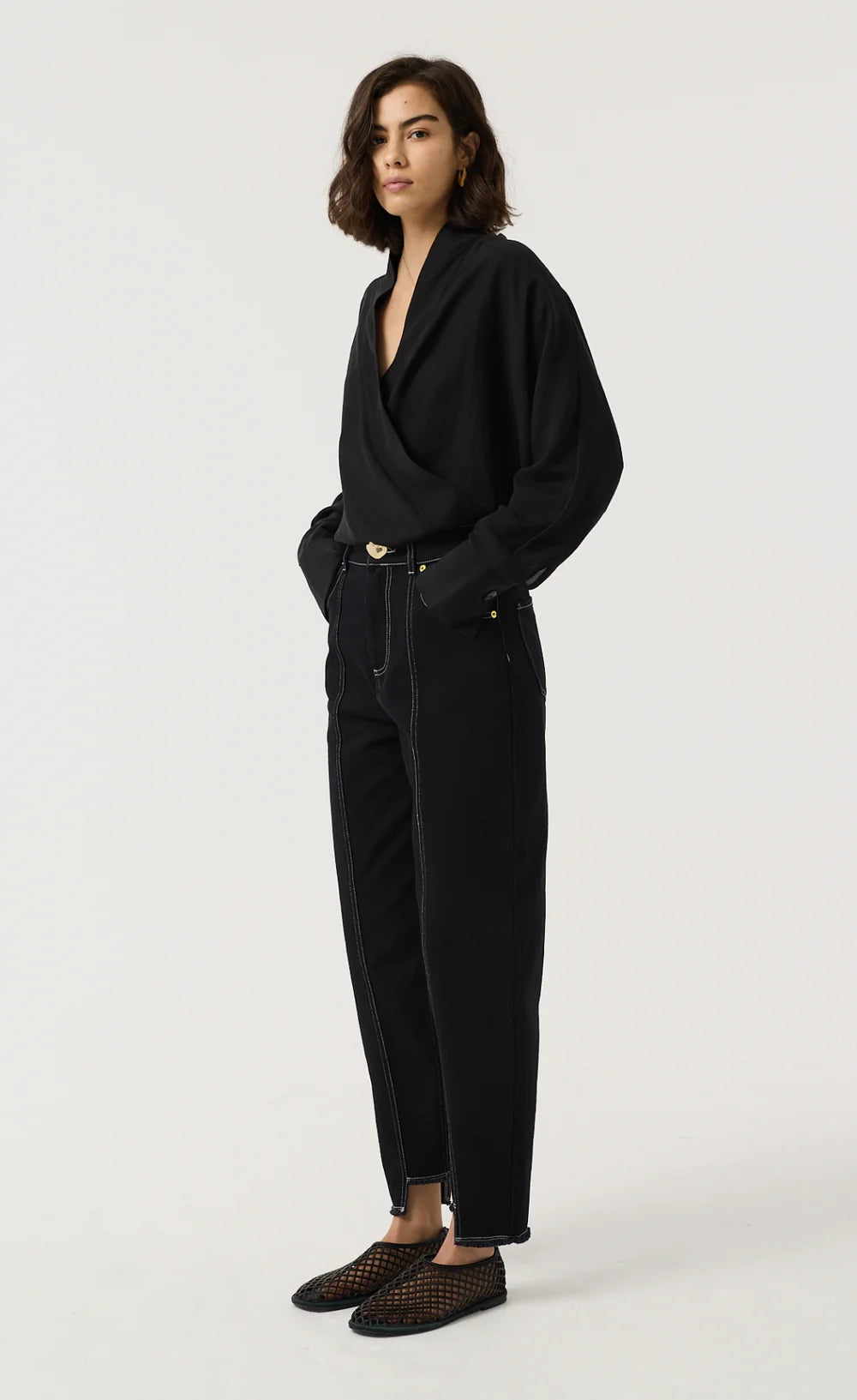Sol Black Jeans - Hearth Co