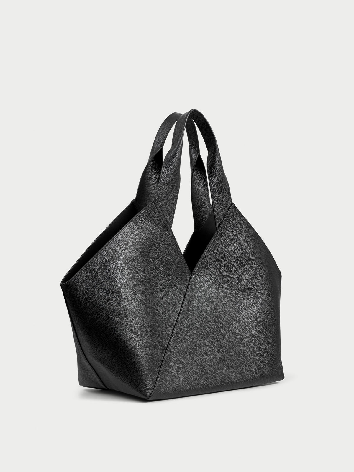 Lucile leather tote bag