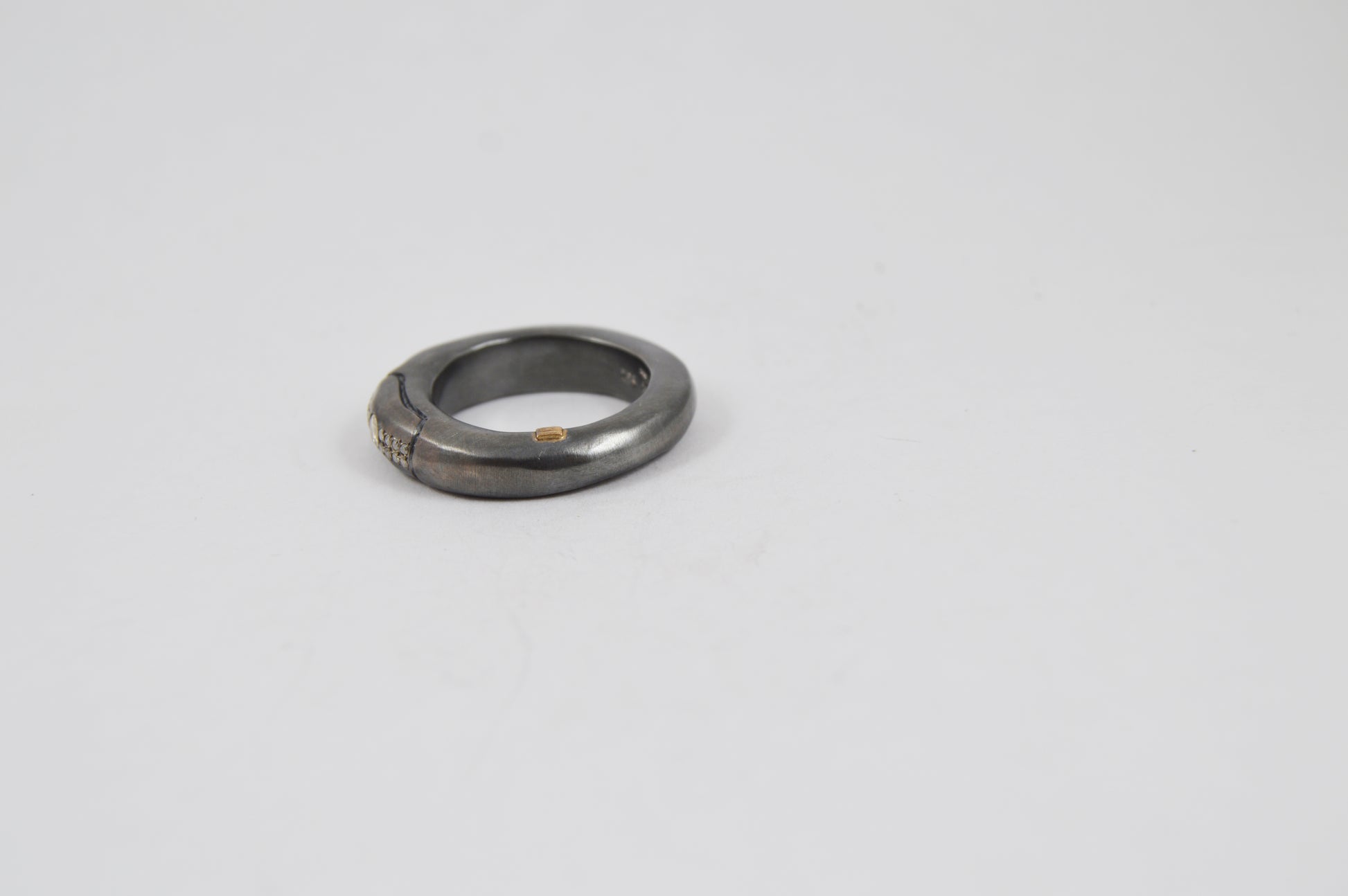 Rosa Maria Bolero Ring — Sterling Silver & White Diamond - Hearth Co