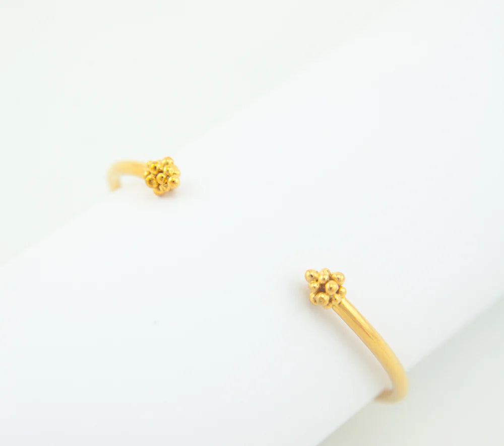 Zaza Ball Cuff Bracelet Jawan Gold