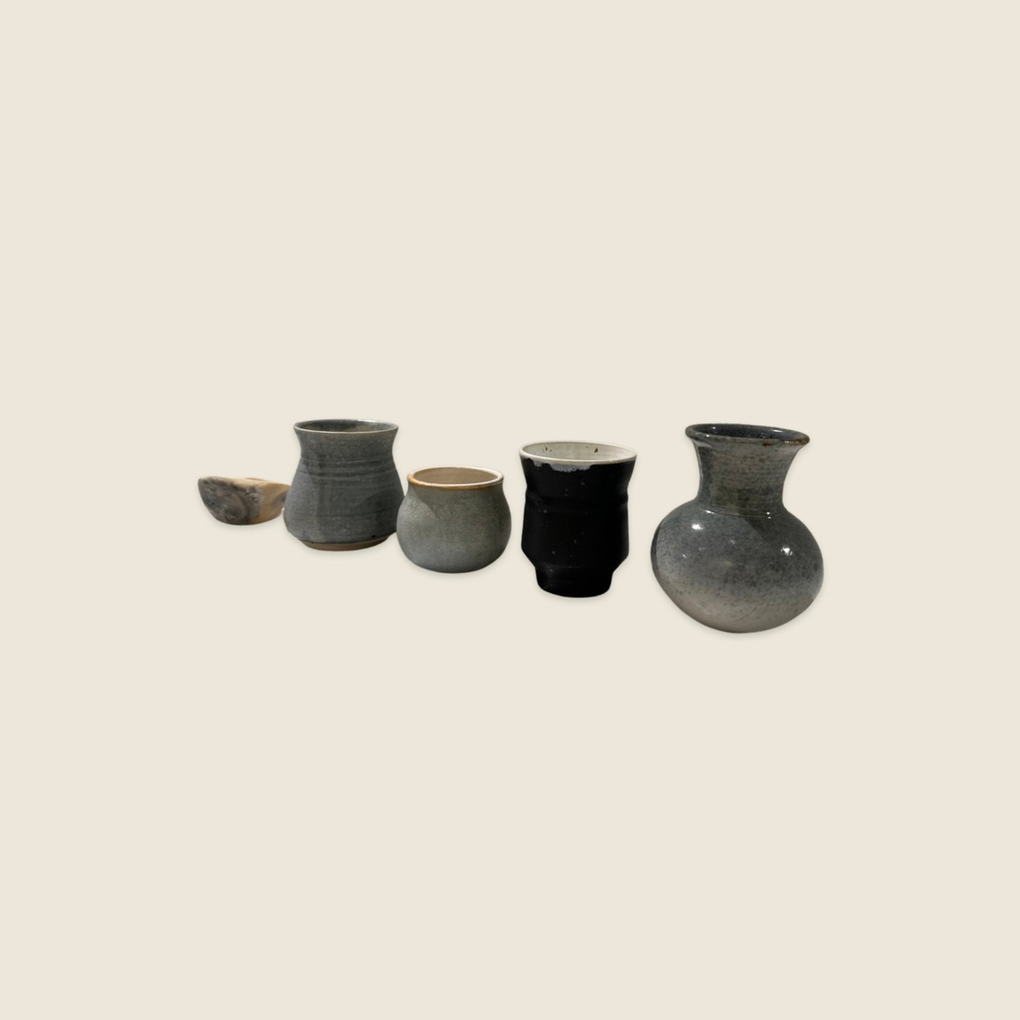 Black Pottery Tumbler - Hearth Co