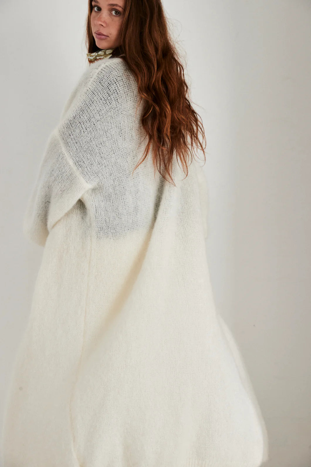 Mamapapa - Buena Mohair Long Cardigan - Hearth Co