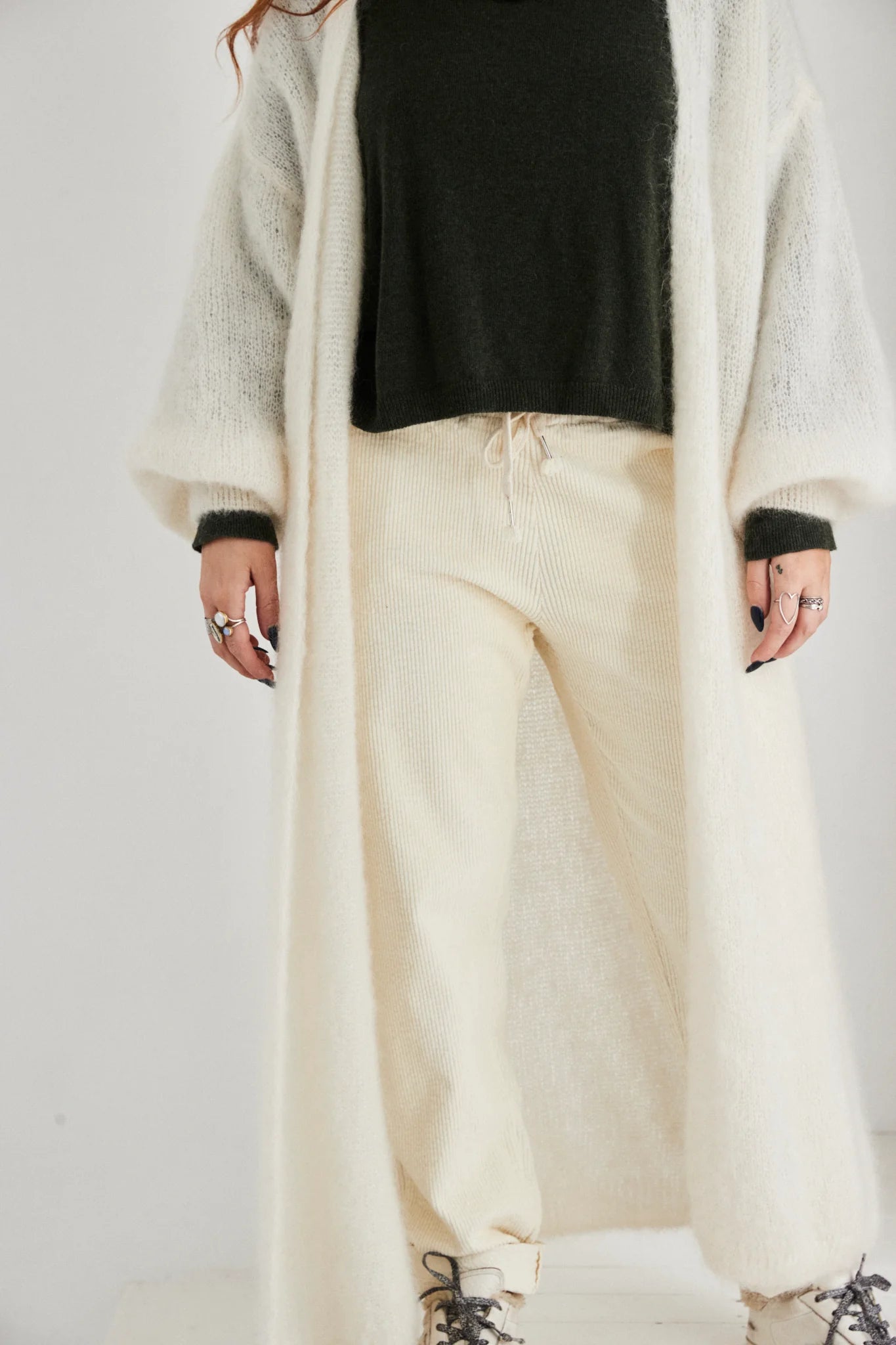 Mamapapa - Buena Mohair Long Cardigan - Hearth Co