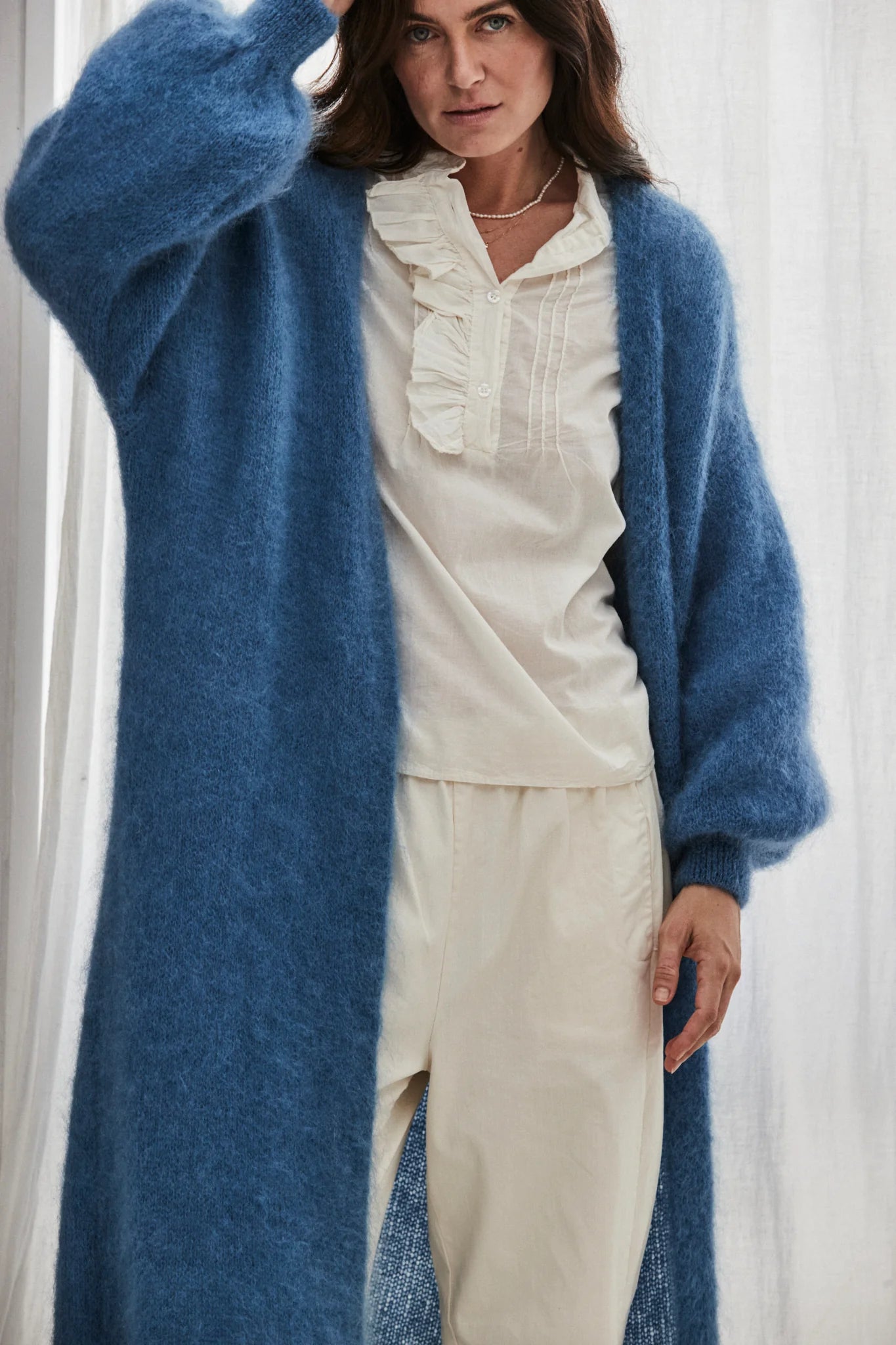 Mamapapa - Buena Mohair Long Cardigan - Hearth Co