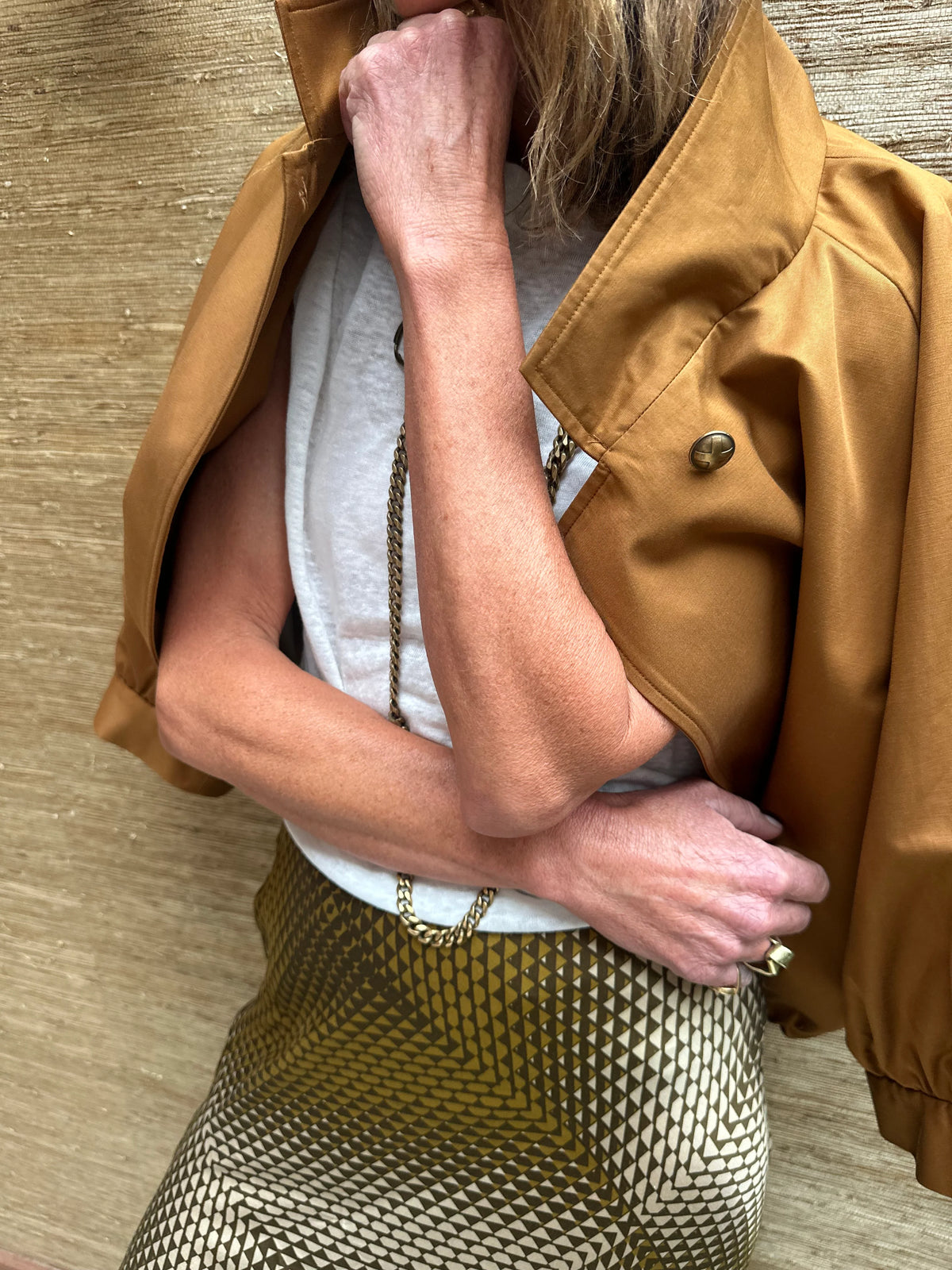 Oxford Jacket | Dark Terracotta