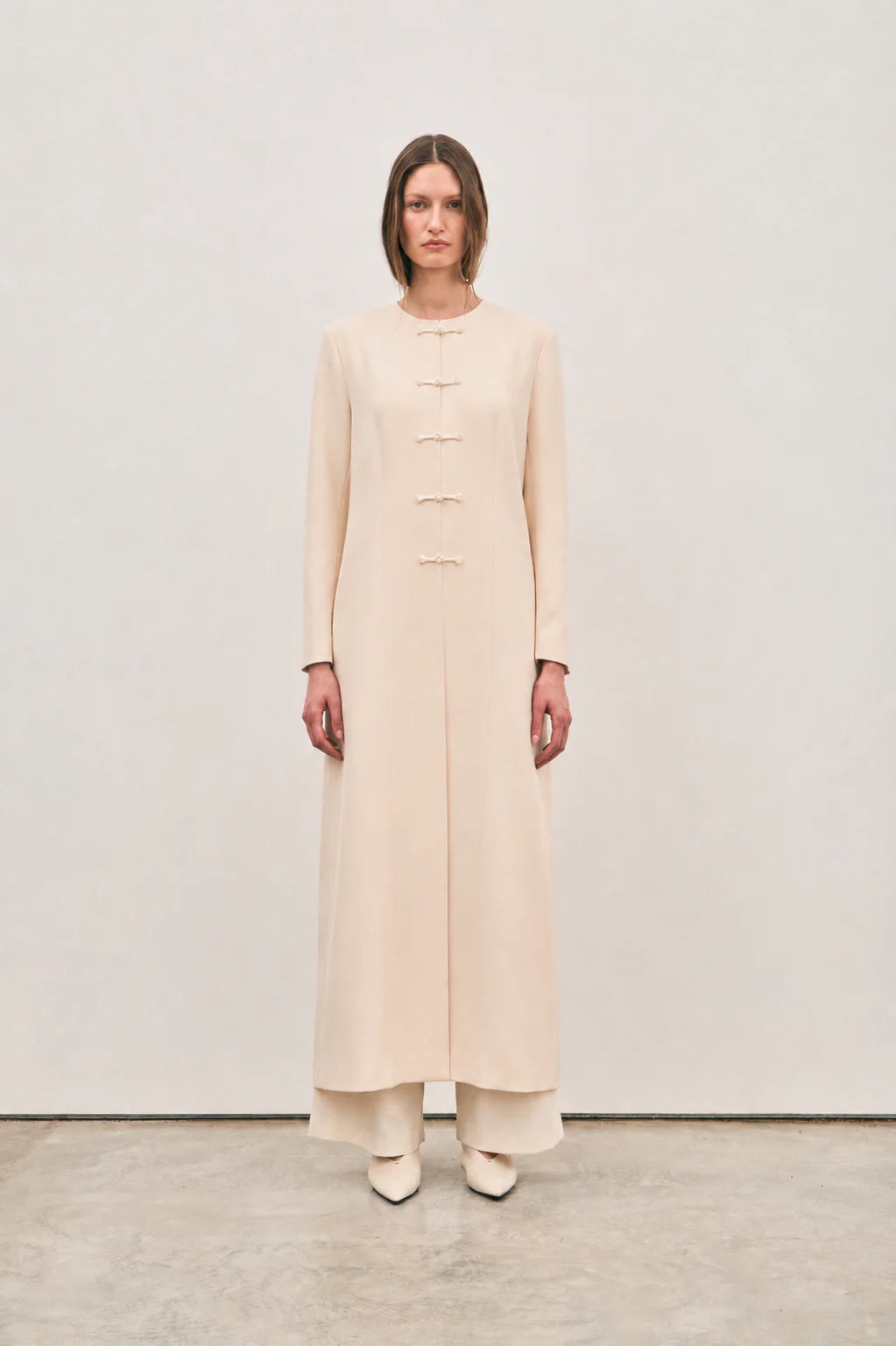 Freya Coat - Blush - Hearth Co